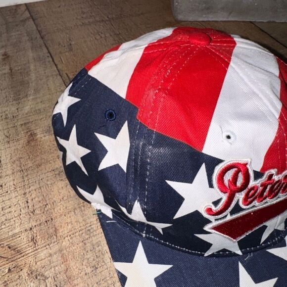 Peterbilt United States Flag Hat 1994 Global Flag Adjustable Snap Back Cap - Picture 7 of 10